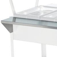 Vollrath 38092 32 inch Plate Rest for Vollrath ServeWell® 2 Well / Pan Hot or Cold Food Tables