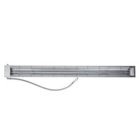 Hatco GRAH-66 Glo-Ray 66 inch Aluminum Single High Wattage Infrared Warmer with Toggle Controls - 208V, 1560W