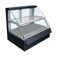 Hatco FSCD-2PD Flav-R-Savor Convected Air Curved Front Display Case