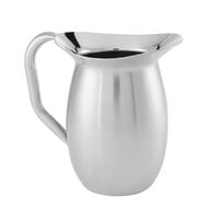 American Metalcraft DWPS44 Satin Finish 44 oz. Double Walled Bell Pitcher