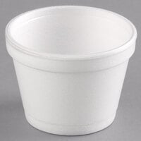 Dart 12SJ20 12 oz. White Foam Food Container - 25/USA, Mexico, UK - 25/Pack
