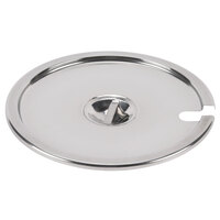 Notched Stainless Steel Cover for 11 Qt. Inset