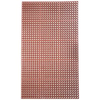 Notrax T25S0035RD T25 Challenger 3' x 5' Red Grease-Resistant Rubber Floor Mat - 3/4 inch Thick