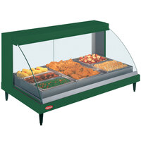 Hatco GRCDH-3P Green 46 inch Glo-Ray Full Service Single Shelf Merchandiser with Humidity Controls - 1255W