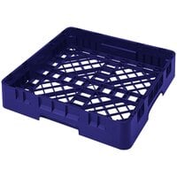 Cambro Navy Blue Camrack Full Size Base Rack with Closed Sides