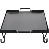 American Metalcraft GS27 Full Size Wrought Iron Griddle with Stand