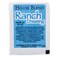 House Blend Ranch Sauce 1 oz. Portion Cups - 100/Case