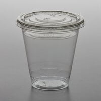 12 oz. Parfait Cup with 4 oz. Fabri-Kal Insert and Flat Lid - 100/Pack
