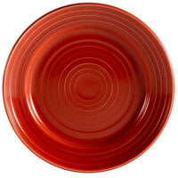 CAC TG-7-R Tango 7 1/2 inch Red Round Plate - 36/Case