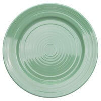 CAC TG-6-G Tango 6 1/2 inch Green Round Plate - 36/Case
