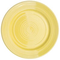 CAC TG-6-SFL Tango 6 1/2 inch Sunflower Round Plate - 36/Case