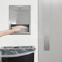 Bobrick B-359 C Fold or Multifold Recessed Paper Towel Dispenser