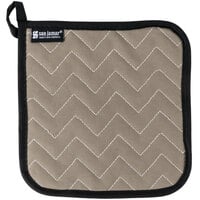 San Jamar 802TF 8" x 8" BestGuard Terry Cloth Pot Holder - 12/Pack