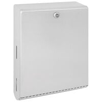 Bobrick B-262 ClassicSeries C Fold or Multifold Surface-Mounted Paper Towel Dispenser