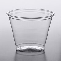 Solo Ultra Clear™ TP9R 9 oz. Clear PET Plastic Squat Cold Cup - 50/Pack