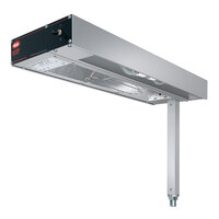 Hatco GRFSL-24 Glo-Ray 9 inch Fry Station Overhead Warmer with Metal Elements, Lights, and Plug - 120V, 620W