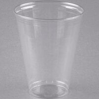 Solo Ultra Clear™ TP9D 9 oz. Customizable Clear PET Plastic Tall Cold Cup - 50/Pack