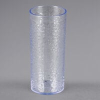 Carlisle 551907 Pebble Optic 20 oz. Clear SAN Plastic Tumbler - 24/Case