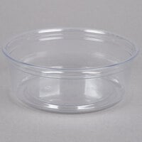 Fabri-Kal Alur 8 oz. Recycled Clear PET Plastic Round Deli Container - 50/Pack