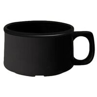 GET BF-080-BK 11 oz. Black Melamine Mug - 24/Case