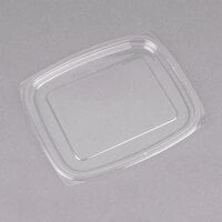 Dart C32DLR ClearPac Clear Snap-On Flat Lid for 24 and 32 oz. Plastic Containers - 504/Case