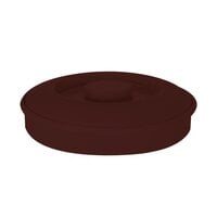 GET TS-800 Brown 7 3/4 inch Melamine Tortilla Server with Lid - 24/Case