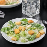 10 Strawberry Street SWNG-8 Swing 8 inch White Porcelain Salad / Dessert Plate - 24/Case
