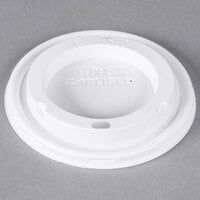 Dinex DX50008775 Fenwick EZ Sip Translucent Lid for Dinex DX5200 Fenwick 5 oz. Insulated Bowls and DX5000 Fenwick 8 oz. Insulated Mugs - 1000/Case
