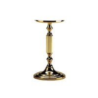 Sterno 85170 6 1/2" Polished Brass La Rue Lamp Base