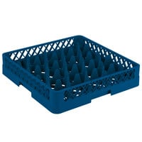 Vollrath TR11 Traex® Rack Max Full-Size Royal Blue 20-Compartment 3 1/4 inch Glass Rack