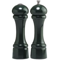 Chef Specialties 08800 Professional Series 8 inch Customizable Autumn Hues Forest Green Pepper Mill / Salt Shaker