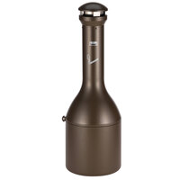 Rubbermaid FG9W3300AGBRNZ Infinity Aged Bronze Traditional Free Standing Cigarette Receptacle