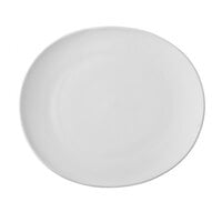 10 Strawberry Street RVL0005 Royal Oval 7" White Porcelain Bread and Butter Plate - 24/Case