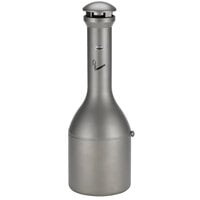 Rubbermaid FG9W3300ATPWTR Infinity Antique Pewter Traditional Free Standing Cigarette Receptacle