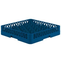 Vollrath TR12 Traex® Rack Max Full-Size Royal Blue 30-Compartment 3 1/4 inch Glass Rack
