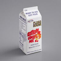 Great Western 1/2 Gallon Carton Strawberry Cotton Candy Floss Sugar - 6/Case