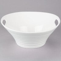 10 Strawberry Street OSLO-13DEEPHNDLBWL Oslo 13 inch White Porcelain Deep Handle Bowl - 6/Case