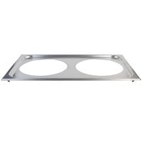 Vollrath 19192 Stainless Steel Adapter Plate for (2) 7.25 Qt. Insets