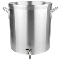 Vollrath 68661 Wear-Ever Classic Select 60 Qt. Heavy Duty Aluminum Stock Pot with Faucet