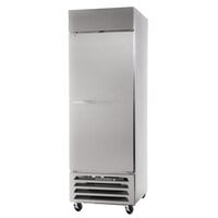 Beverage-Air HBR12HC-1 Horizon Series 24" Bottom Mounted Solid Door Reach-In Refrigerator with LED Lighting
