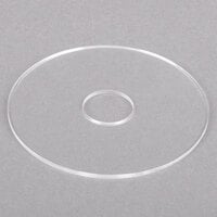 Noble Products 4 1/4" Clear Plastic Disk for Label Dispenser