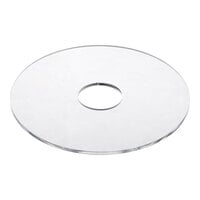 Noble 4 1/4" Clear Plastic Disk for Label Dispenser