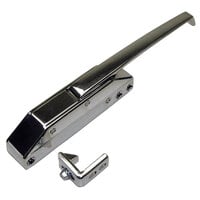All Points 22-1097 10 1/4" Door Latch with Strike - Straight Handle
