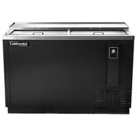 Continental Refrigerator CBC50 50 inch Black Horizontal Bottle Cooler