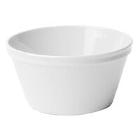 Cambro 35CW148 Camwear 8.4 oz. White Polycarbonate Bouillon Bowl - 48/Case