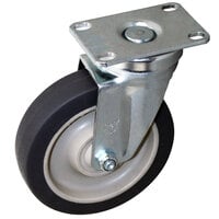 All Points 26-2374 5 inch Swivel Plate Caster - 300 lb. Capacity