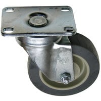 All Points 26-2446 4" Swivel Plate Caster - 275 lb. Capacity