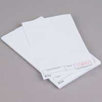 Choice 1 Part White Blank Guest Check - 10/Pack