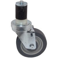 All Points 26-3371 4 inch Swivel Stem Caster for 1 5/8 inch O.D. Tubing - 250 lb. Capacity