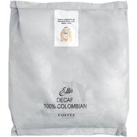 Ellis 100% Colombian Decaf Whole Bean Coffee 2 lb. - 10/Case